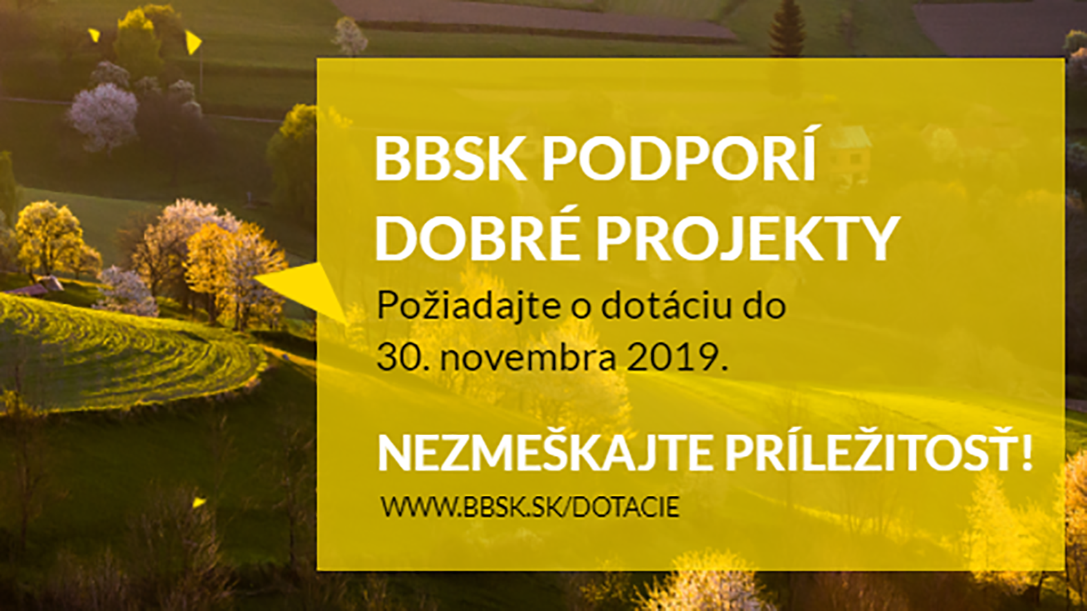 V roku 2020 kraj prerozdelí 1,6 milióna eur na verejnoprospešné projekty