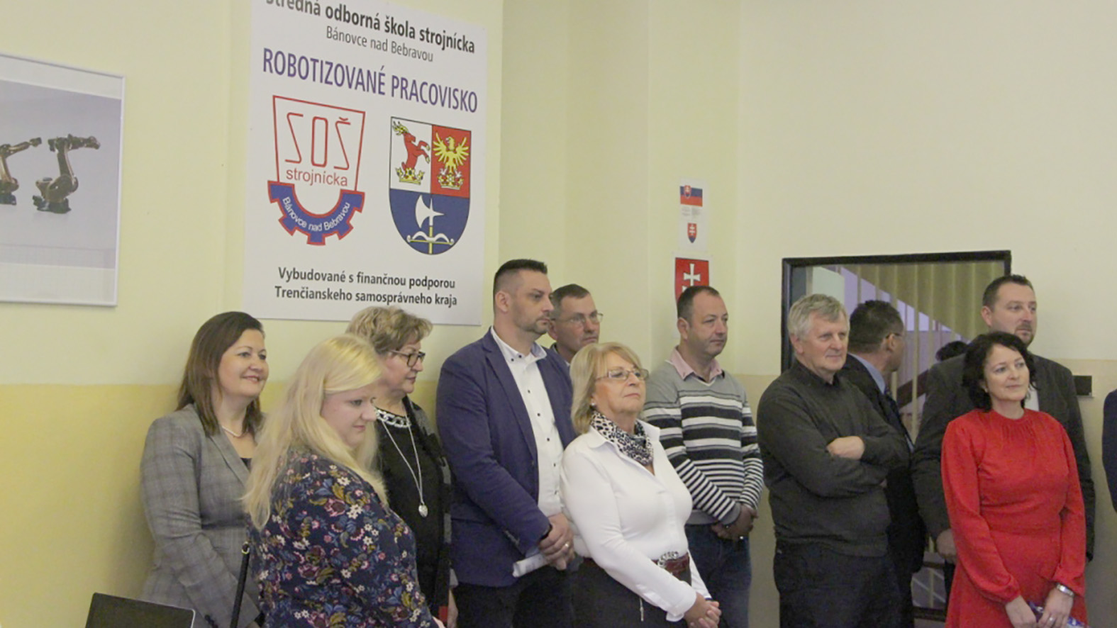 SOŠ strojnícka v Bánovciach nad Bebravou sa pýši robotizovaným pracoviskom