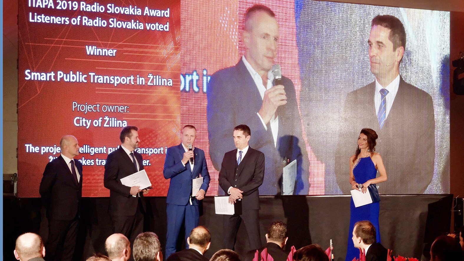 Projekt inteligentnej mestskej hromadnej dopravy v Žiline získal Cenu Rádia Slov