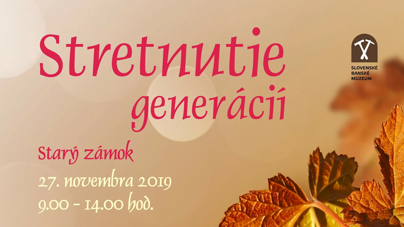 Na Starom zámku v Banskej Štiavnici sa uskutoční tradičné Stretnutie generácií