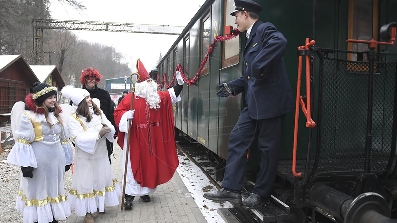 Novinkou Mikulášskeho expresu je parná jazda na detskej železnici