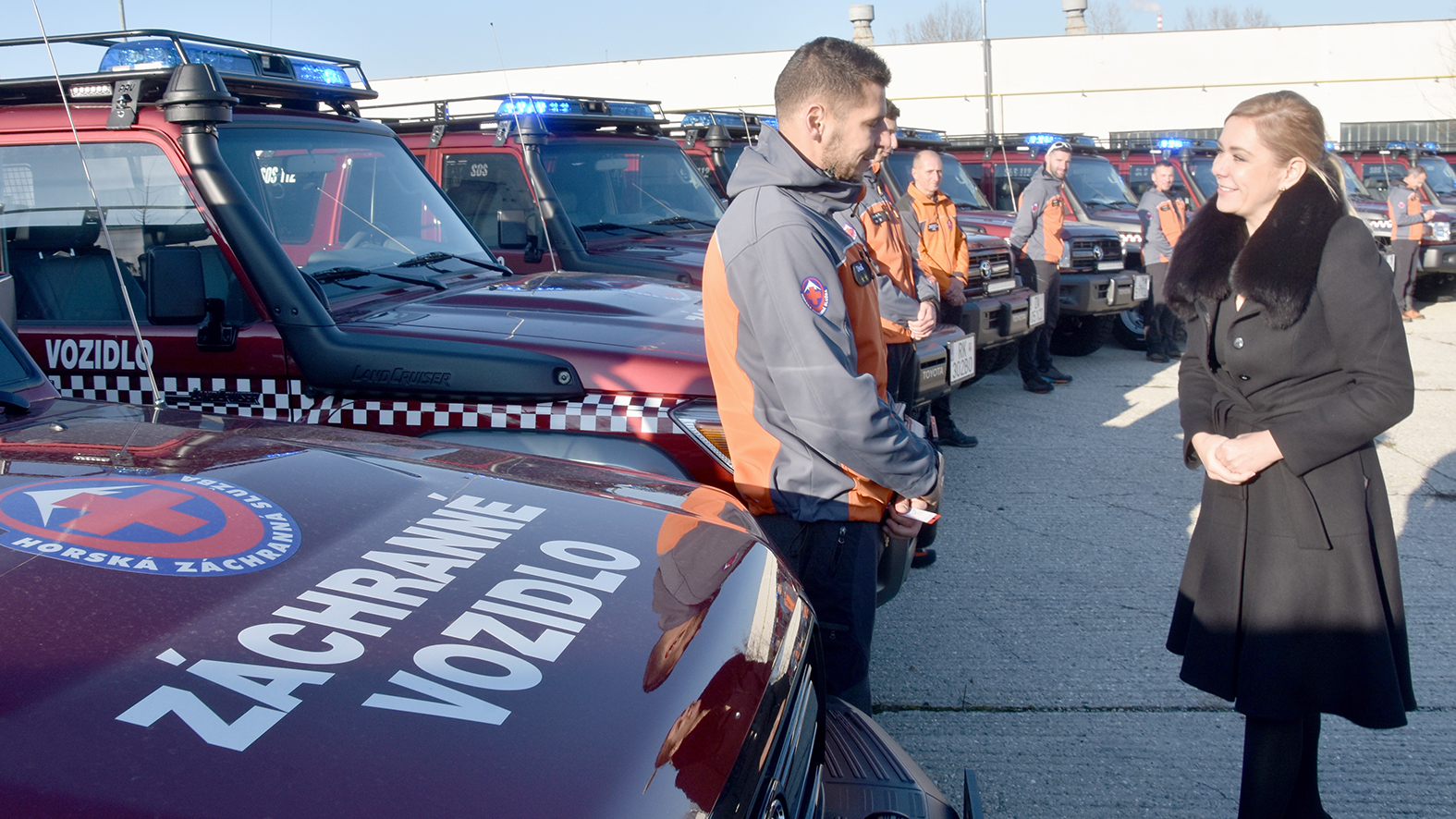 HZS má desať nových terénnych vozidiel i prívesné kynologické vozíky