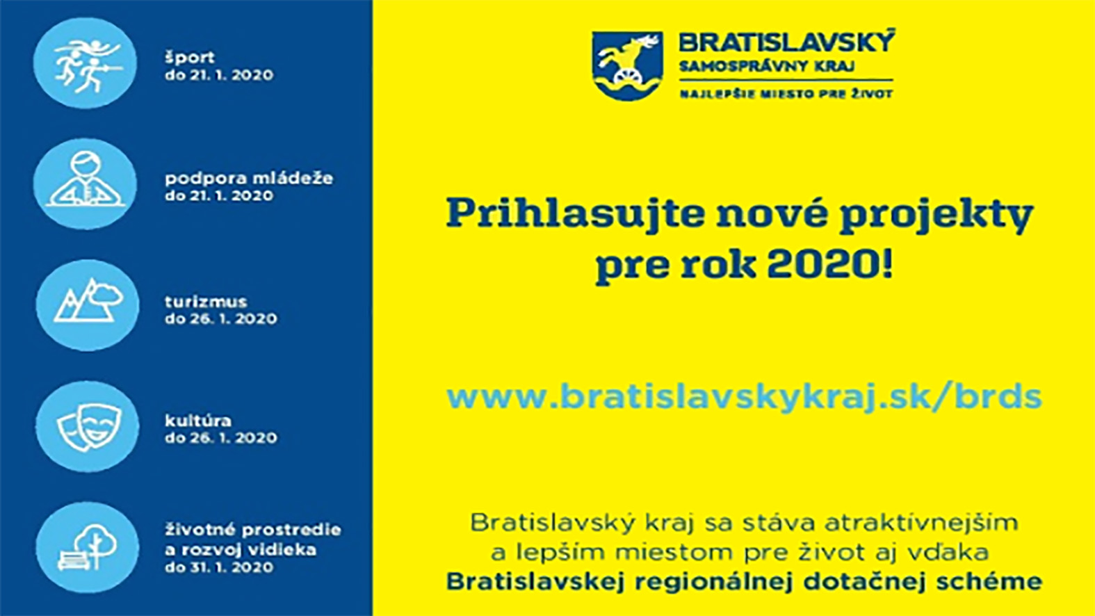 Dotačná schéma na podporu občianskych projektov otvorená. Prihláste sa