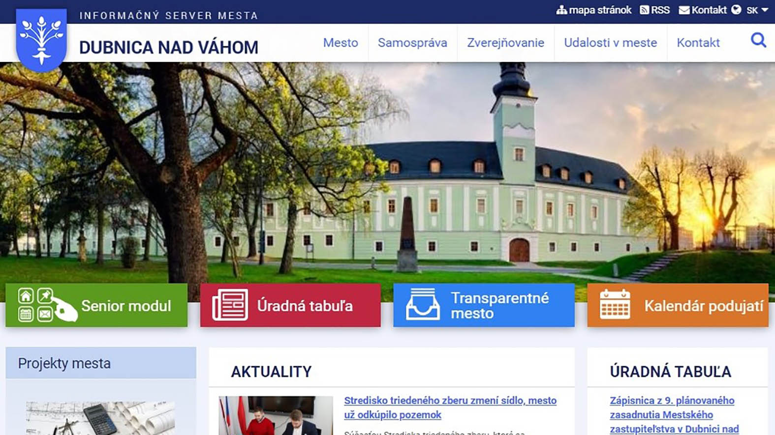 Web mesta medziročne navštívilo o 40-tisíc ľudí viac