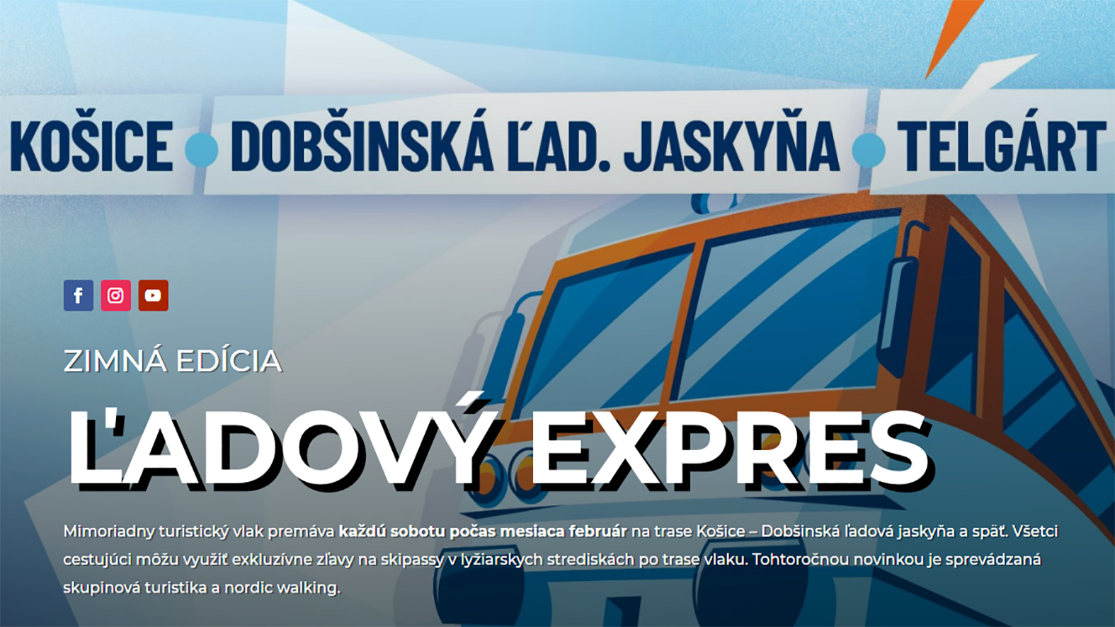 Zimná edícia Ľadového expresu aj s atraktívnymi novinkami
