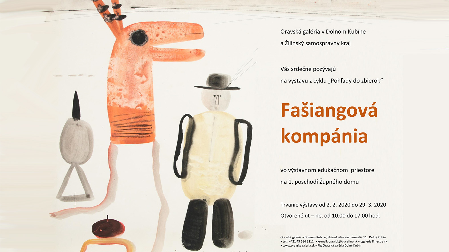 Fašiangová kompánia - „Pohľady do zbierok“