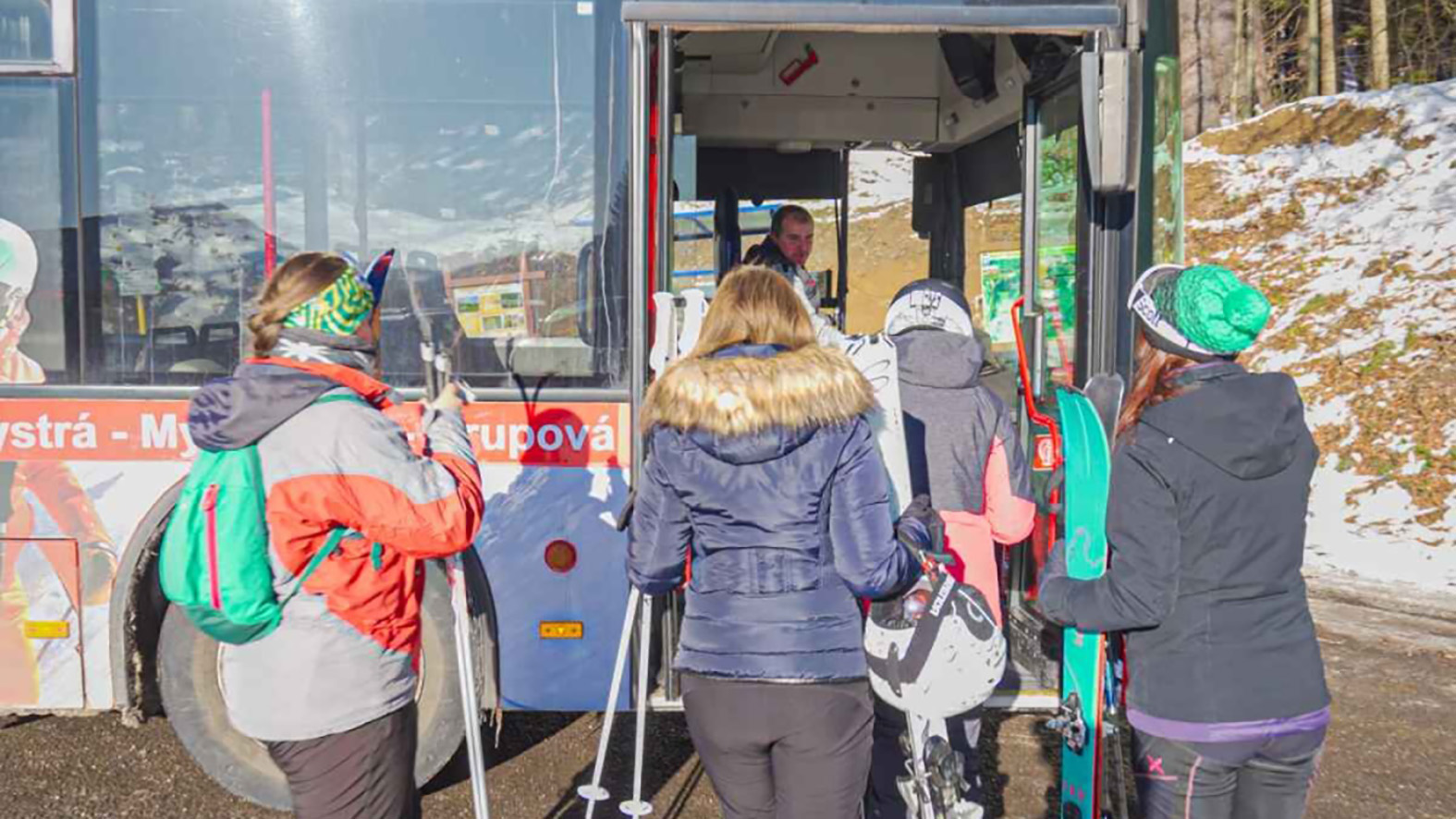 Skibusy na Horehroní jazdia v plnom prúde