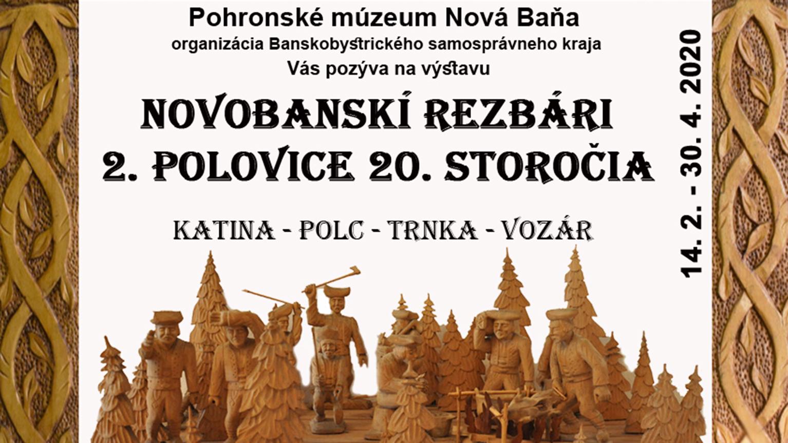 Výstava drevorezieb priblíži tvorbu novobanských rezbárov