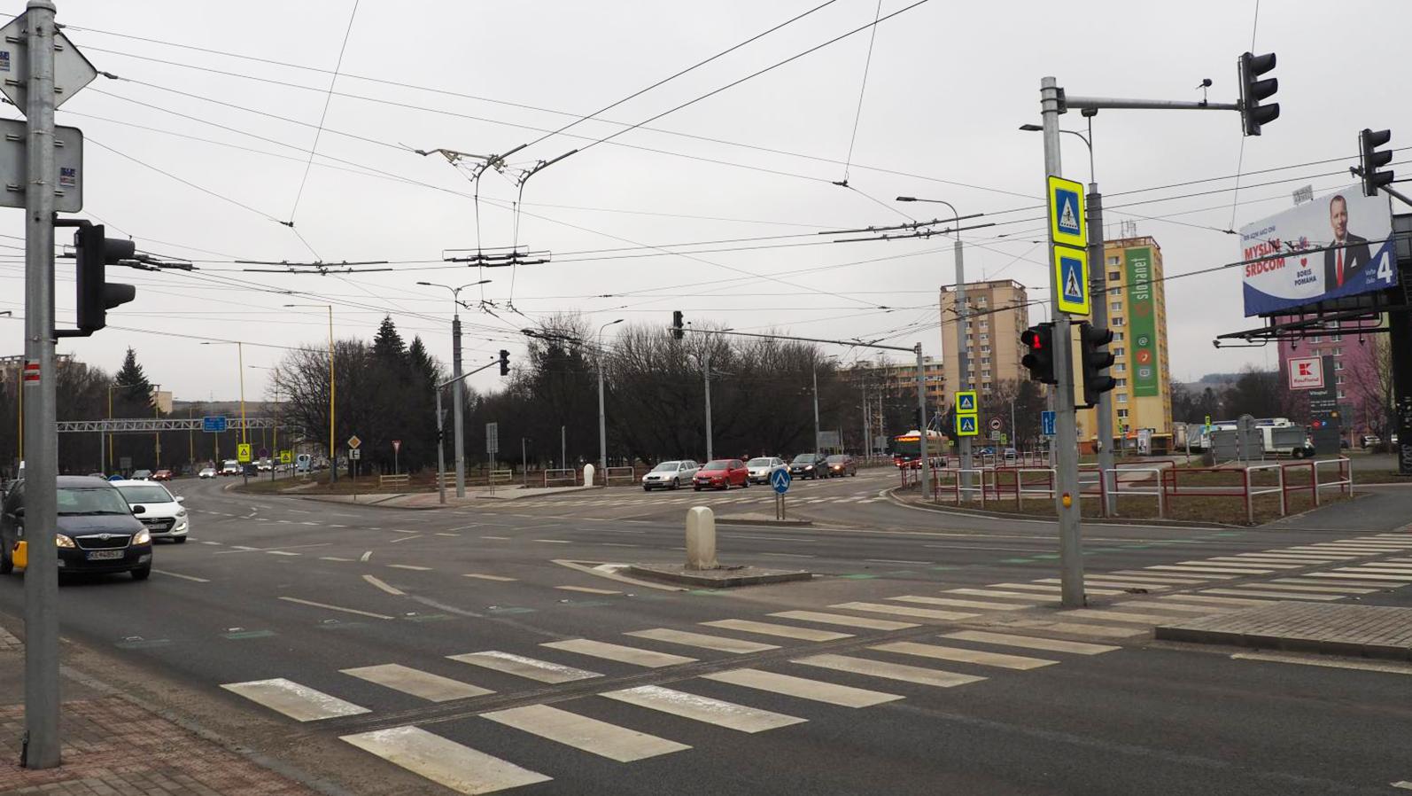 Moderná križovatka na ulici Obrancov mieru zlepší dopravu v Prešove