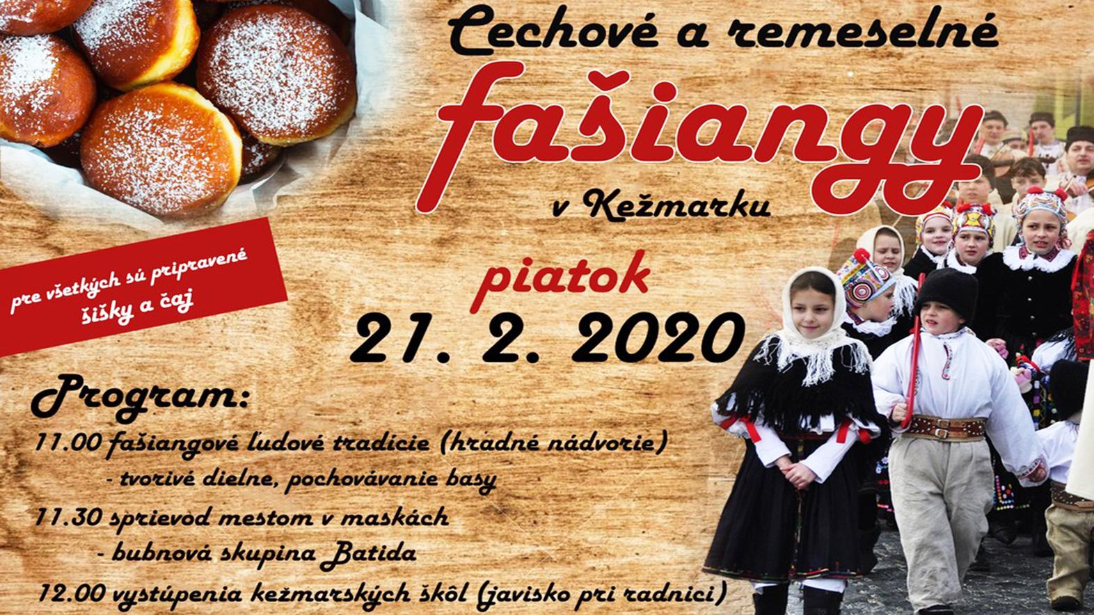 Záver fašiangov bude v cechovom a remeselnom duchu
