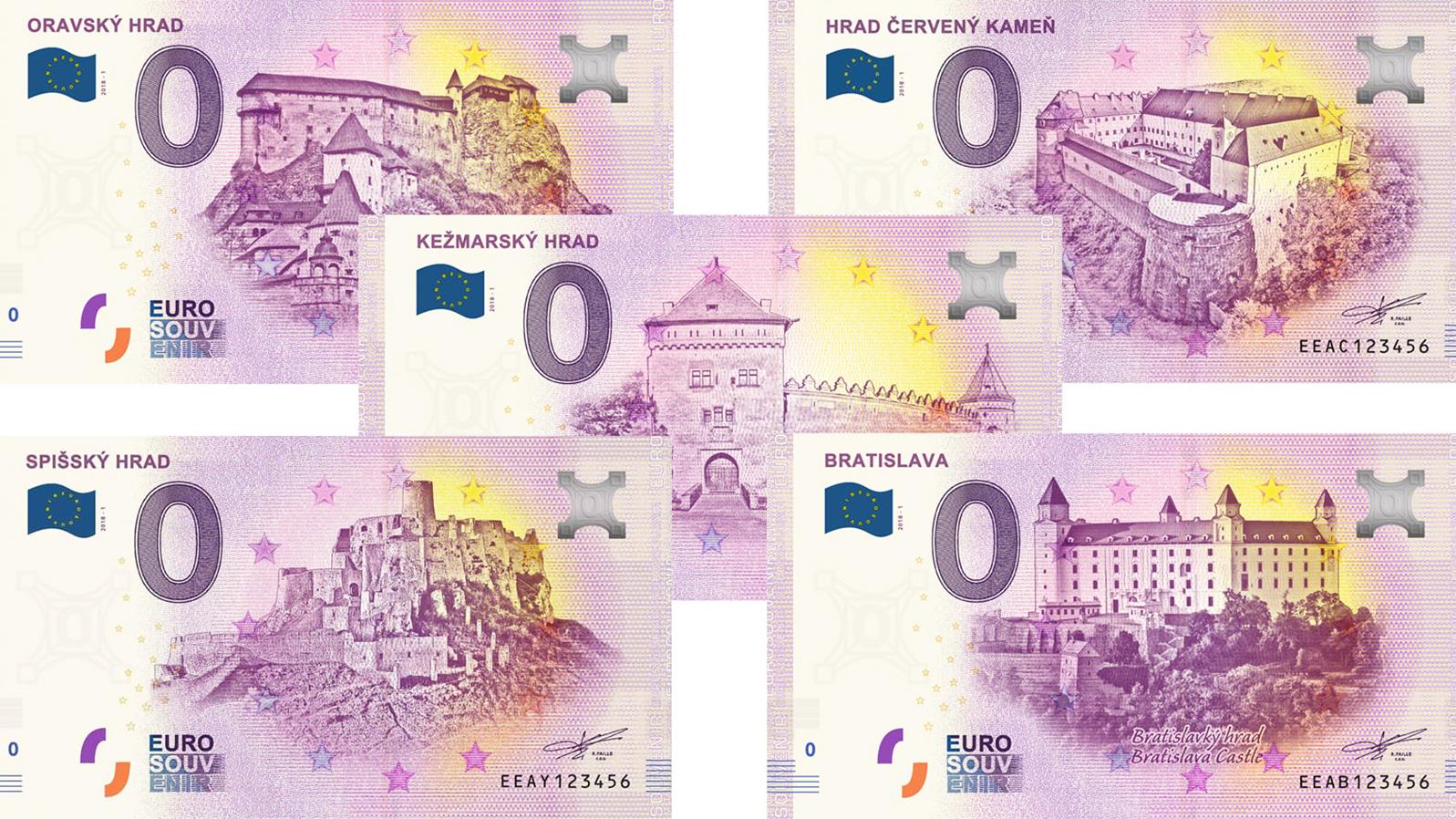 Komárňanská pevnosť bude zvečnená na nulovej zberateľskej eurobankovke