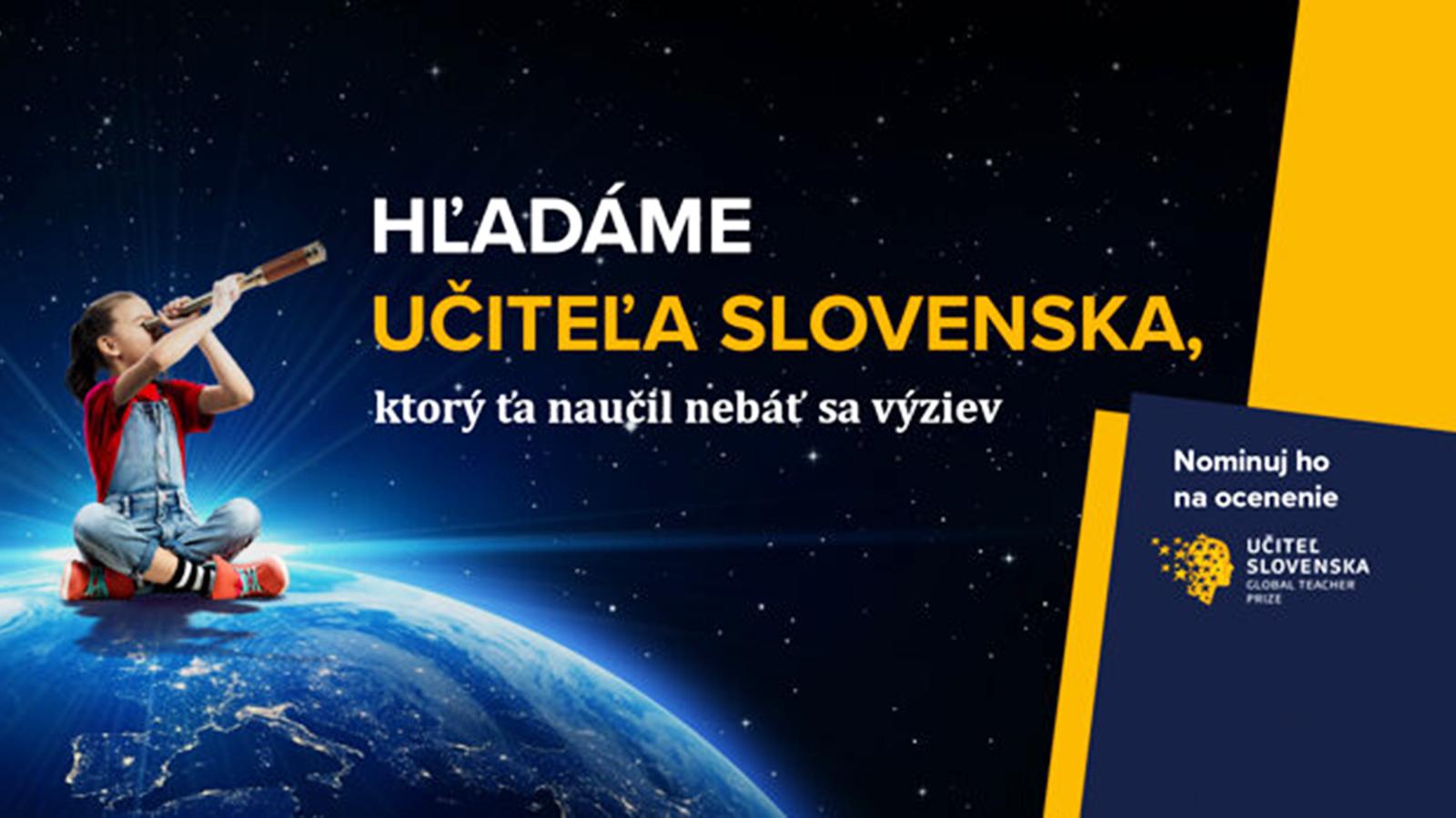 Inšpiratívnych učiteľov je možné nominovať na ocenenie Učiteľ Slovenska