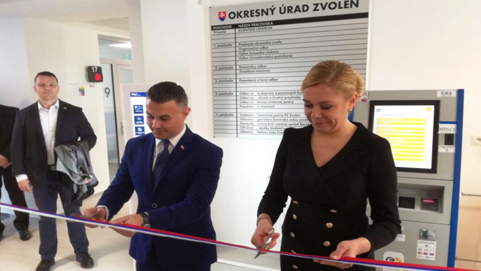 Zvolenské klientske centrum v novom OÚ otvorili ako 61. v poradí