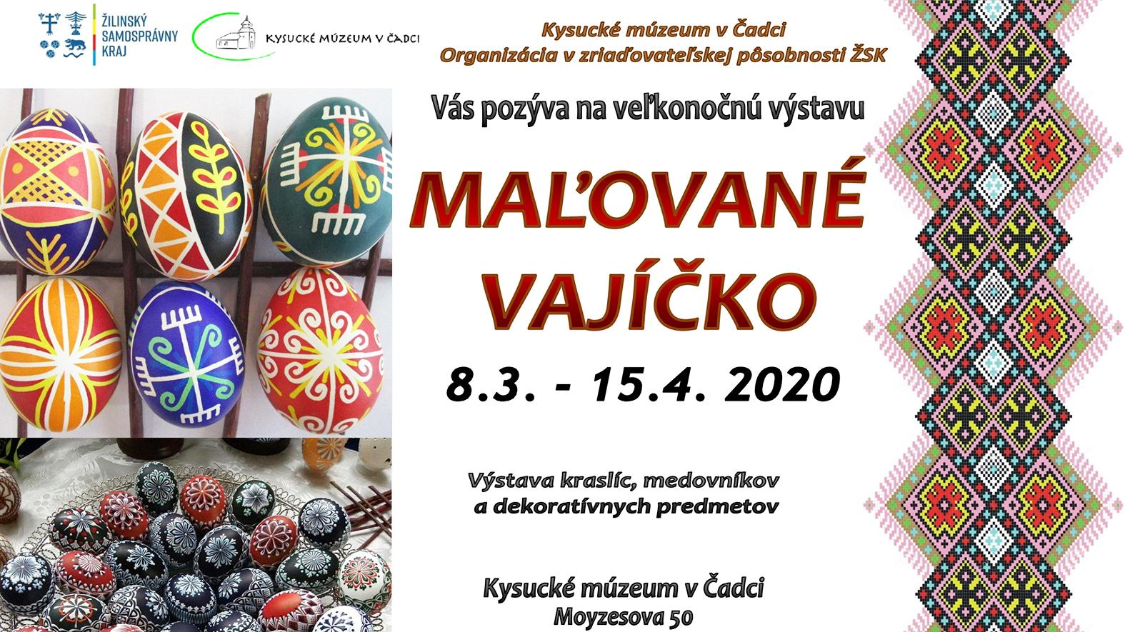 Výstava To vajíčko maľované predstavuje množstvo umelcov z regiónu 