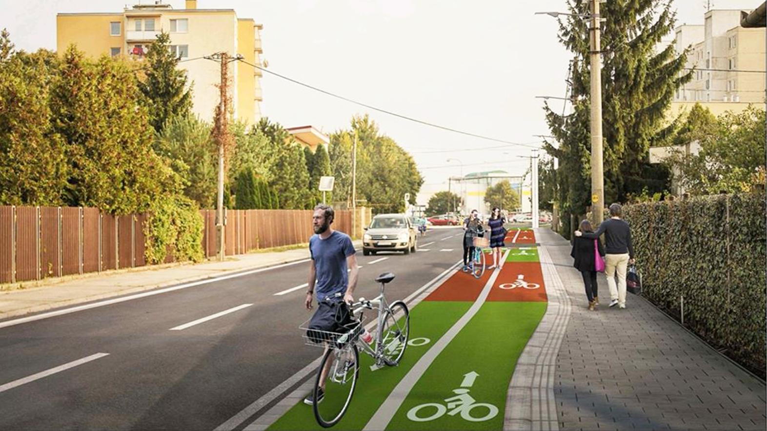 Na Saleziánskej ulici v Trnave pribudne nová cyklotrasa