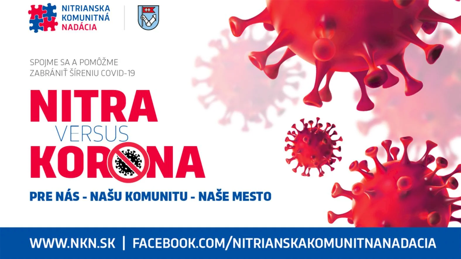 NKN organizuje zbierky pre ľudí bojujúcich s epidémiou