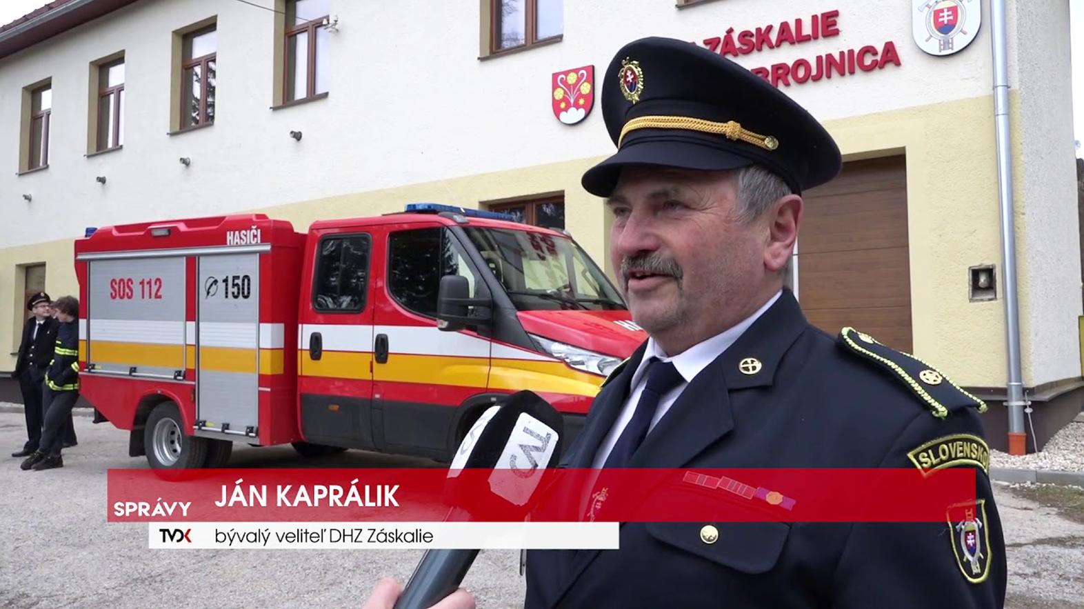 Dobrovoľní hasiči zo Záskalia si svojpomocne vynovili zbrojnicu