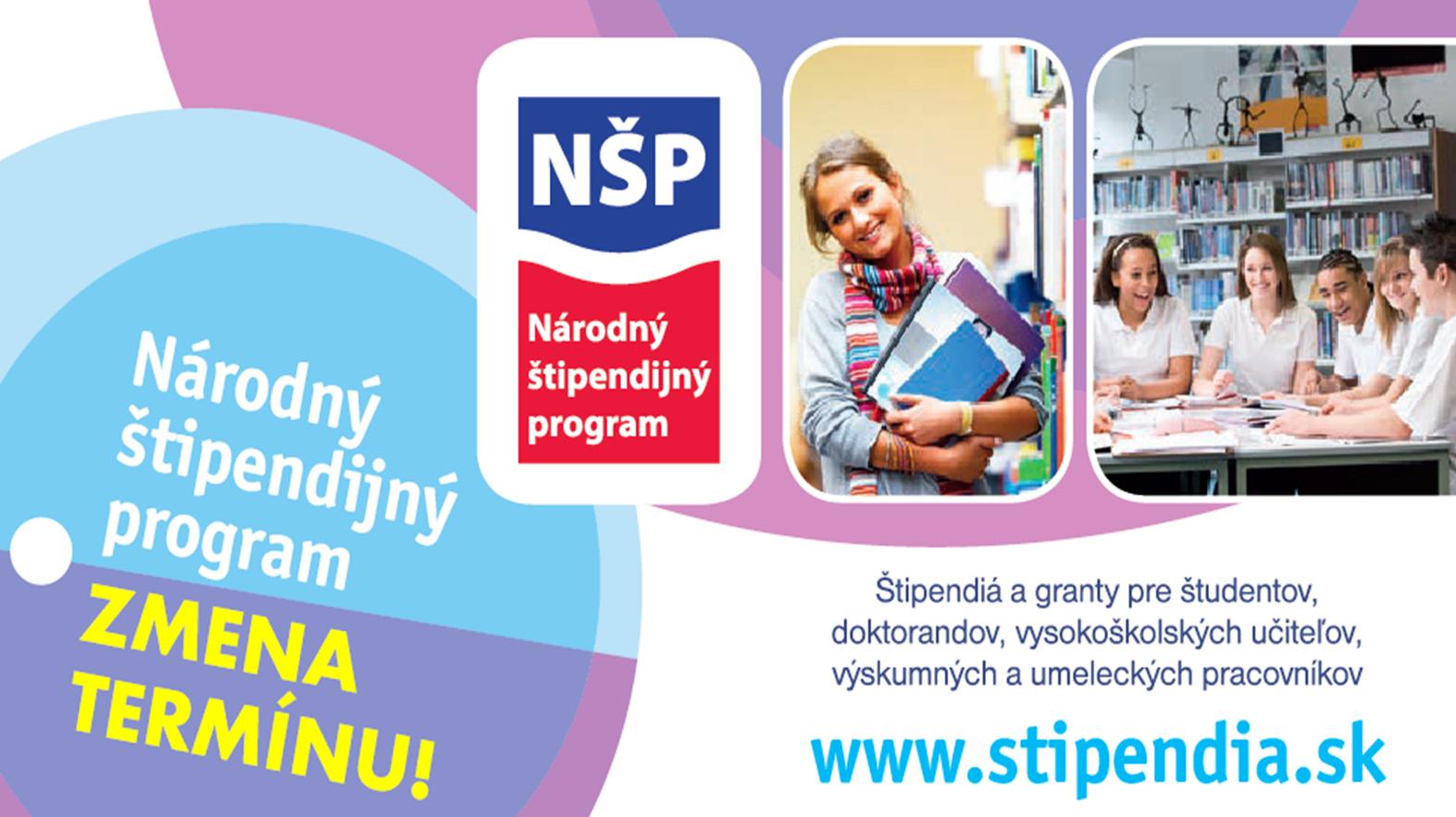 Žiadosti o štipendiá NŠP SR je možné podať do 18. mája