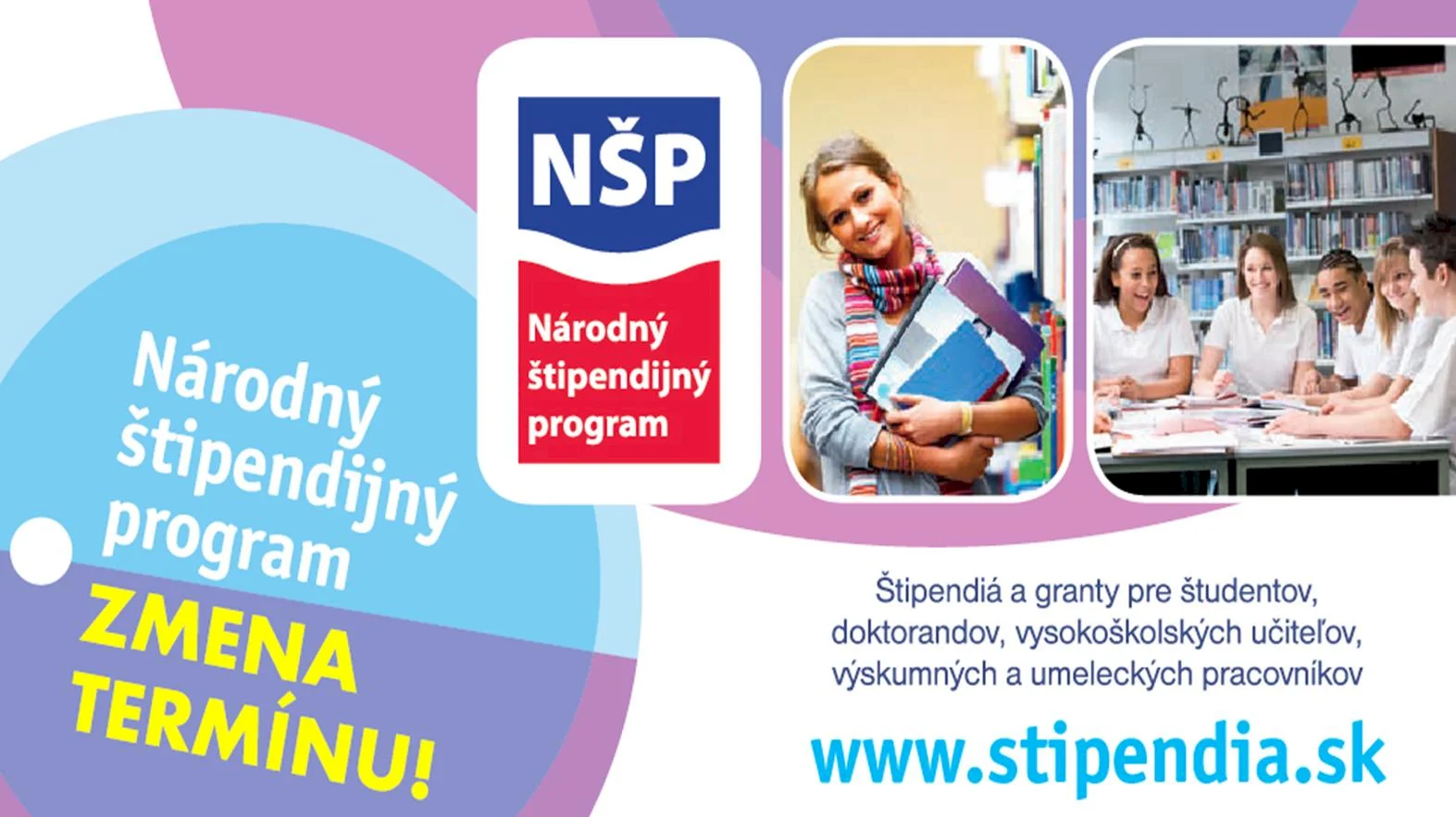 Žiadosti o štipendiá NŠP SR je možné podať do 18. mája