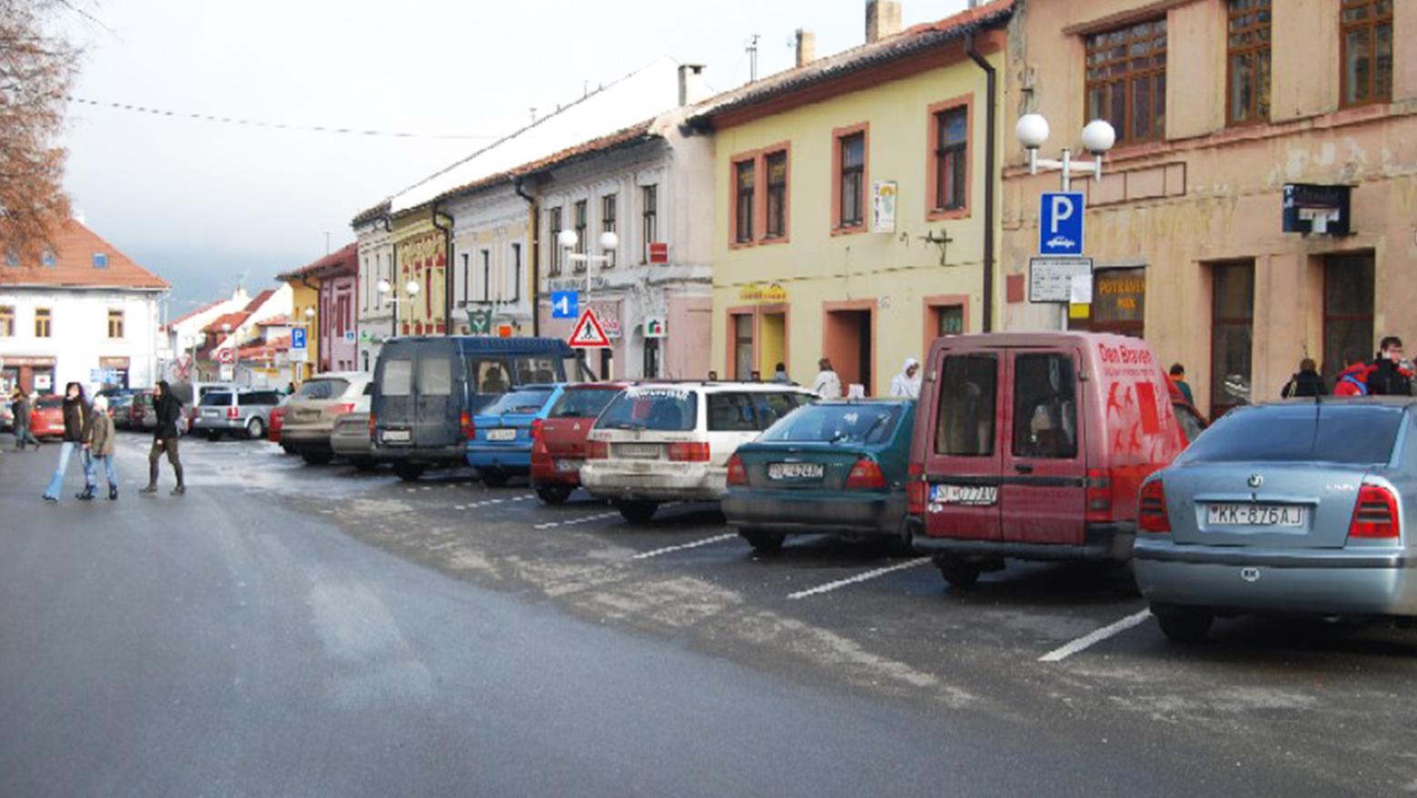 Regulované parkovanie v centre Starej Ľubovne vstúpi do platnosti 3. augusta