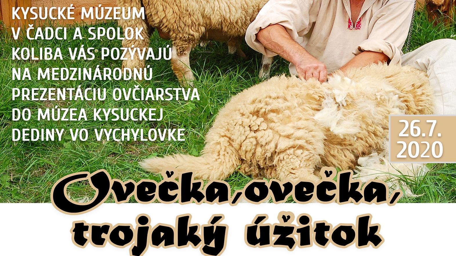Kysucké múzeum v Čadci pozýva na podujatie Ovečka, ovečka trojaký úžitok