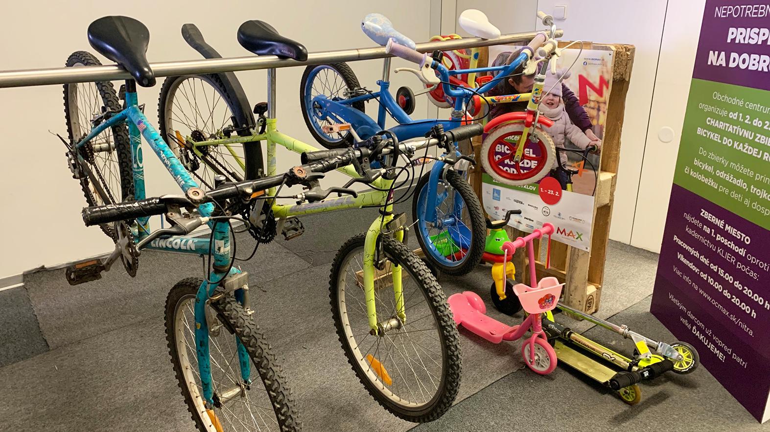 Bicykle z akcie Bicykel do každej rodiny hľadajú svojich majiteľov