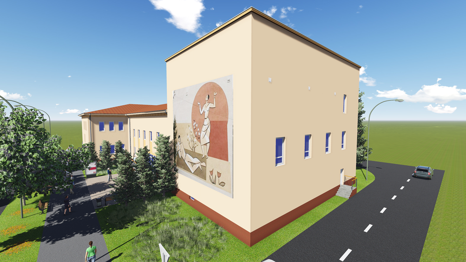 Mesto Trebišov začalo v júli s rekonštrukciou starej „KaSS“