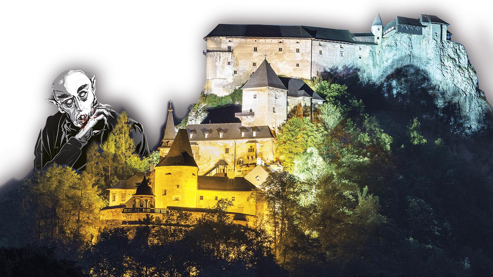 Nočná prehliadka na motívy Drakulu bude vyvrcholením leta na Oravskom hrade
