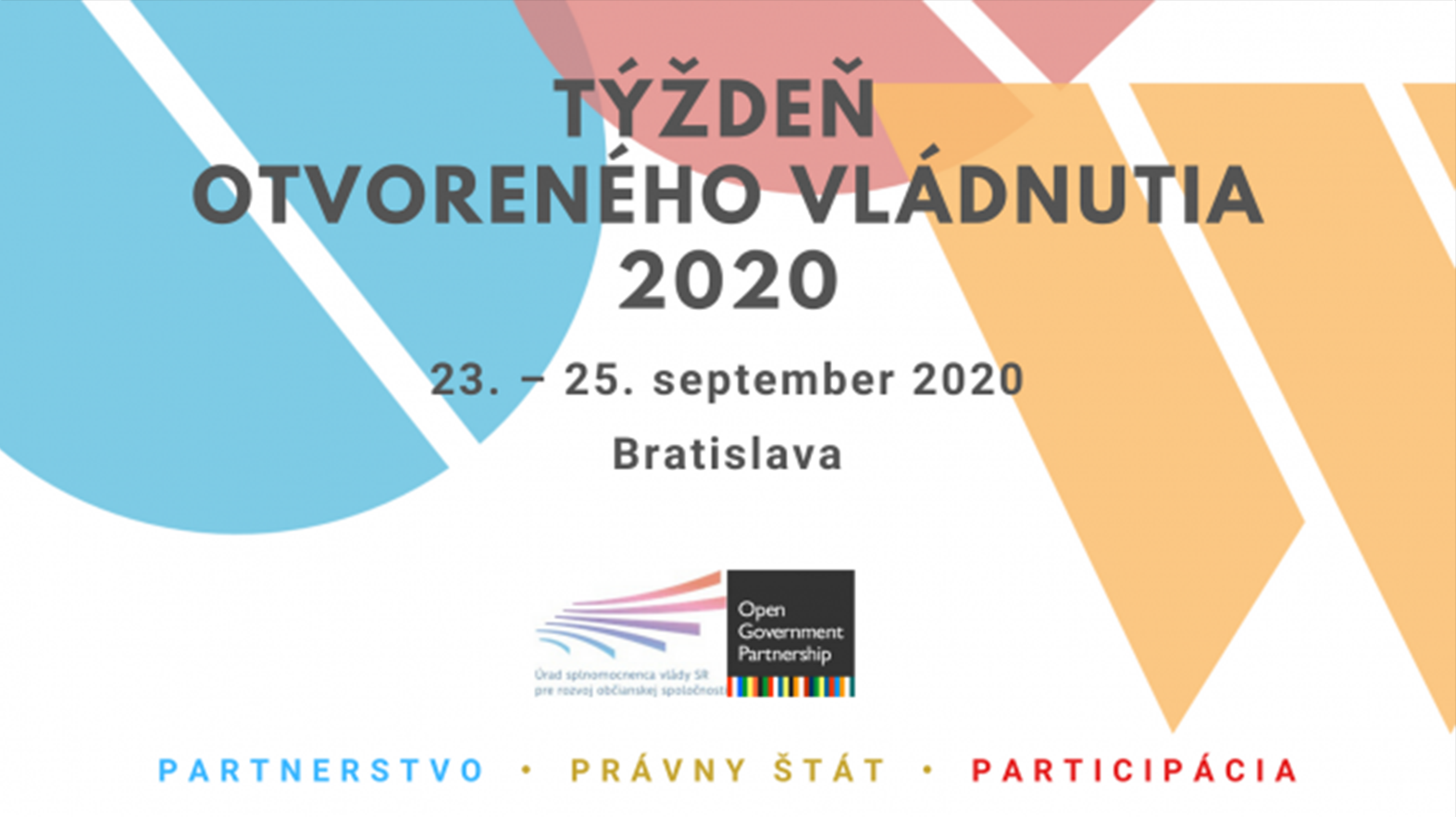 Týždeň otvoreného vládnutia 2020 sa uskutoční online