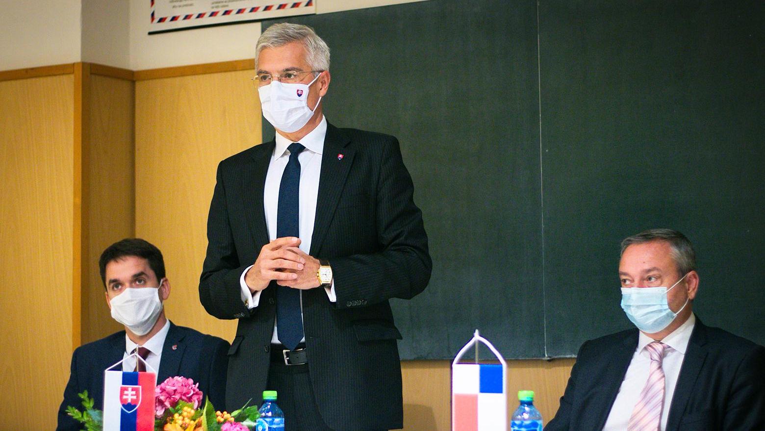 Župan Ján Lunter prijal ministra zahraničných vecí
