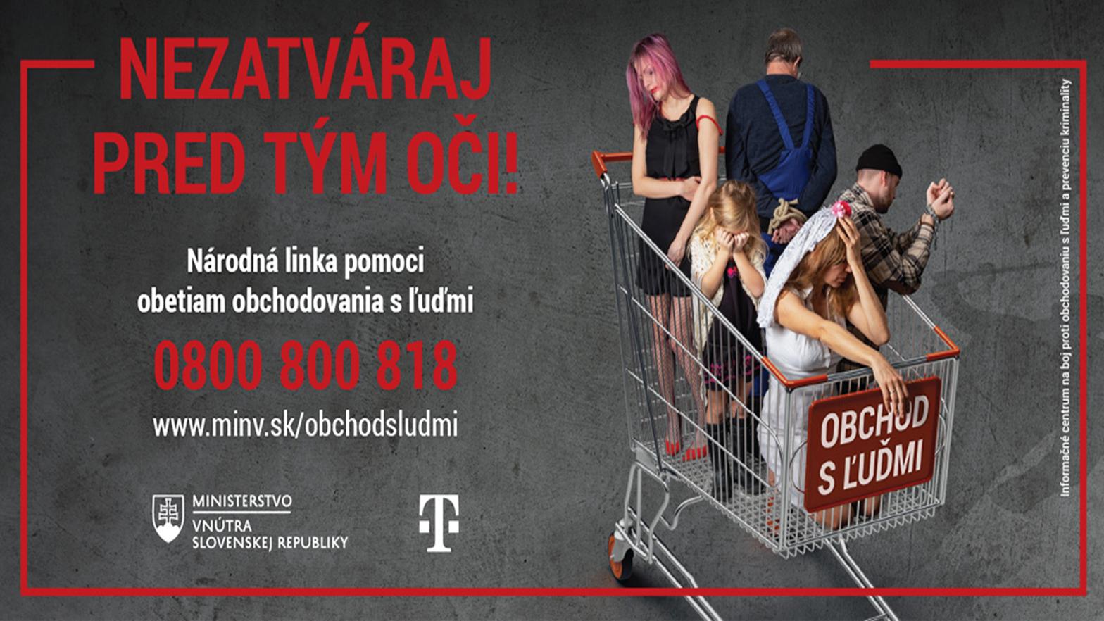 Obchodovanie s ľuďmi - nezatváraj pred tým oči!