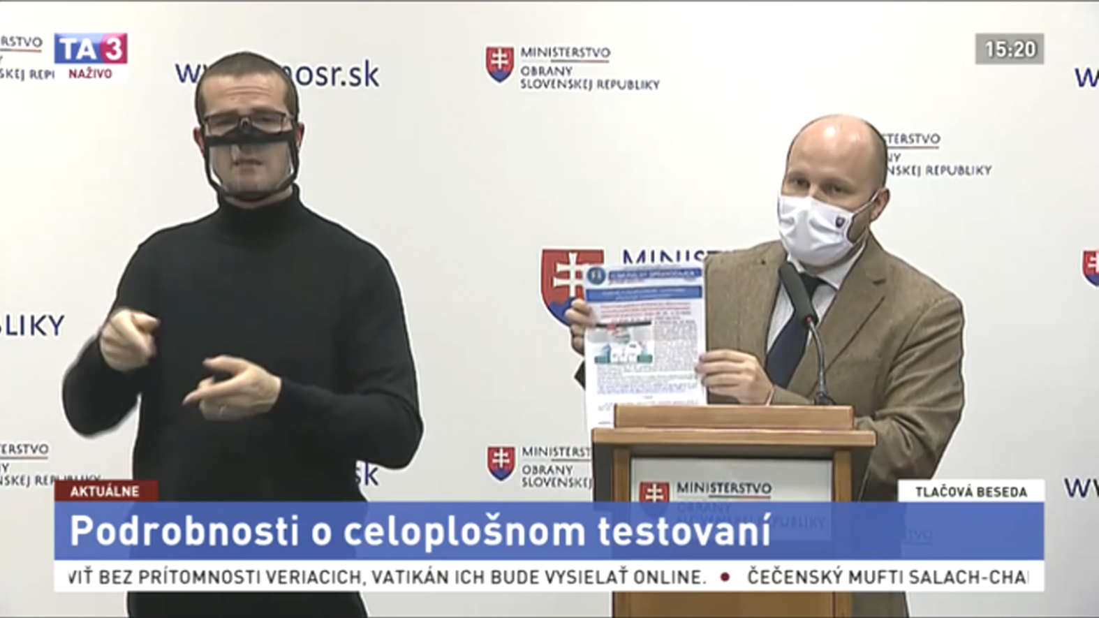 J. Naď: Ochranné prostriedky zabezpečí štát, obce však môžu pomôcť