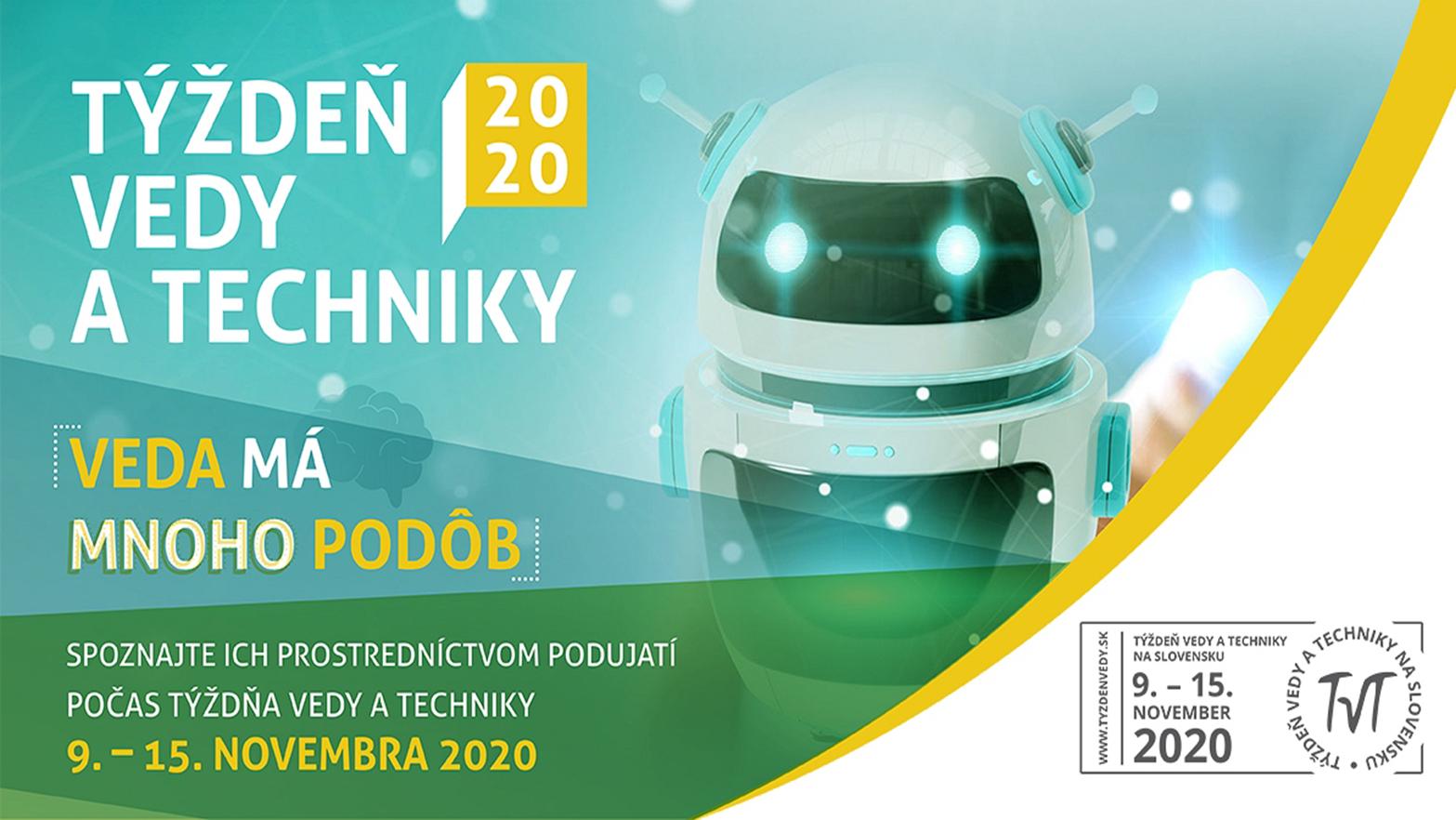 Týždeň vedy a techniky prinesie viac ako 100 podujatí online formou