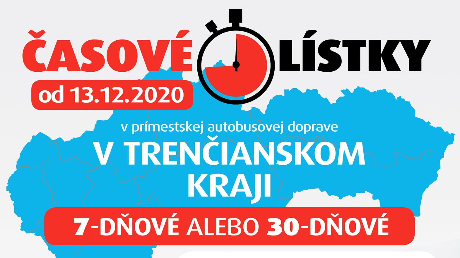 V prímestskej doprave v TSK sa bude od decembra jazdiť aj na časové lístky