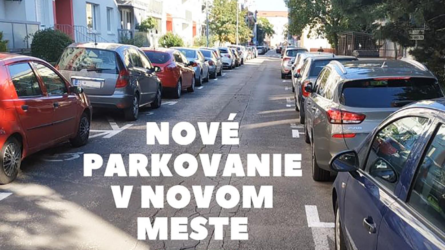 Nové Mesto spúšťa regulované parkovanie v zóne Tehelné pole
