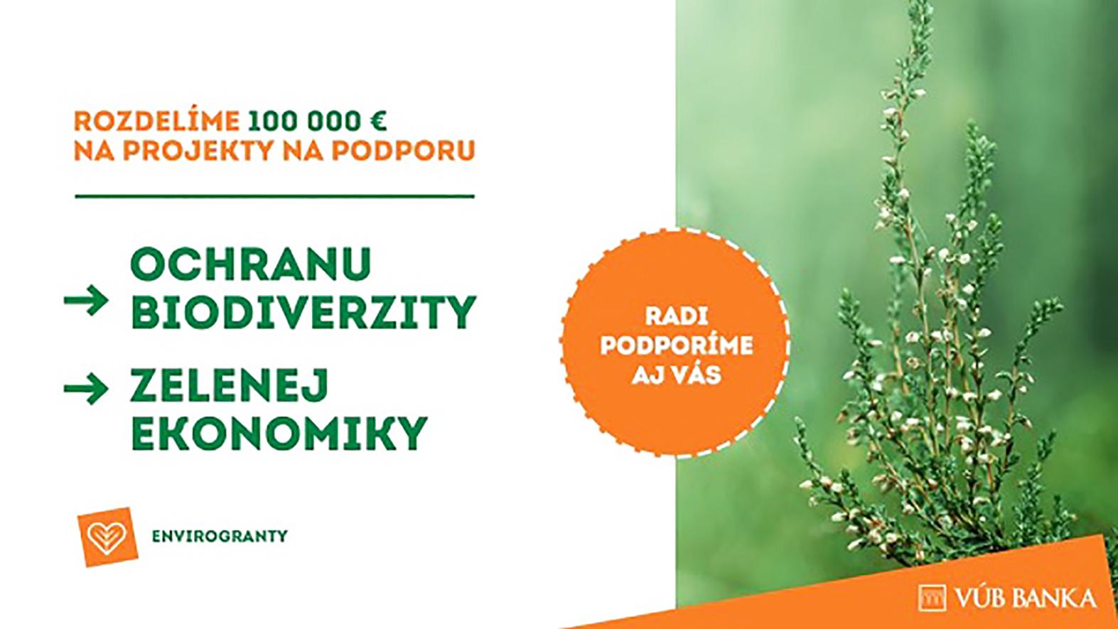 Deväť organizácií a obcí môže rozbehnúť veľké ekologické projekty