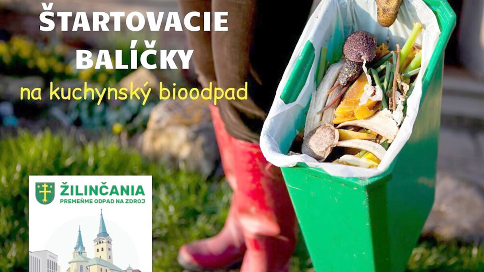 V Žiline zastavili distribúciu štartovacích balíčkov k bioodpadu do 24. januára