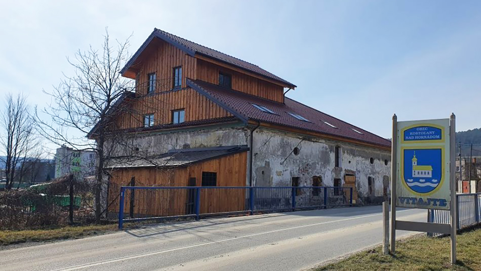 Obec pokračuje v rekonštrukcii budovy bývalého mlyna