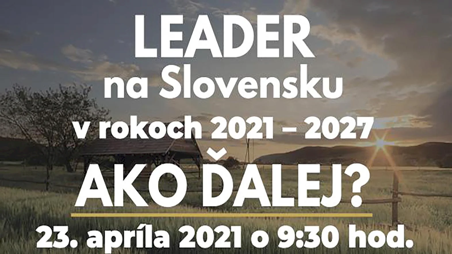 NS MAS chce nové pravidlá pre budúce programové obdobie