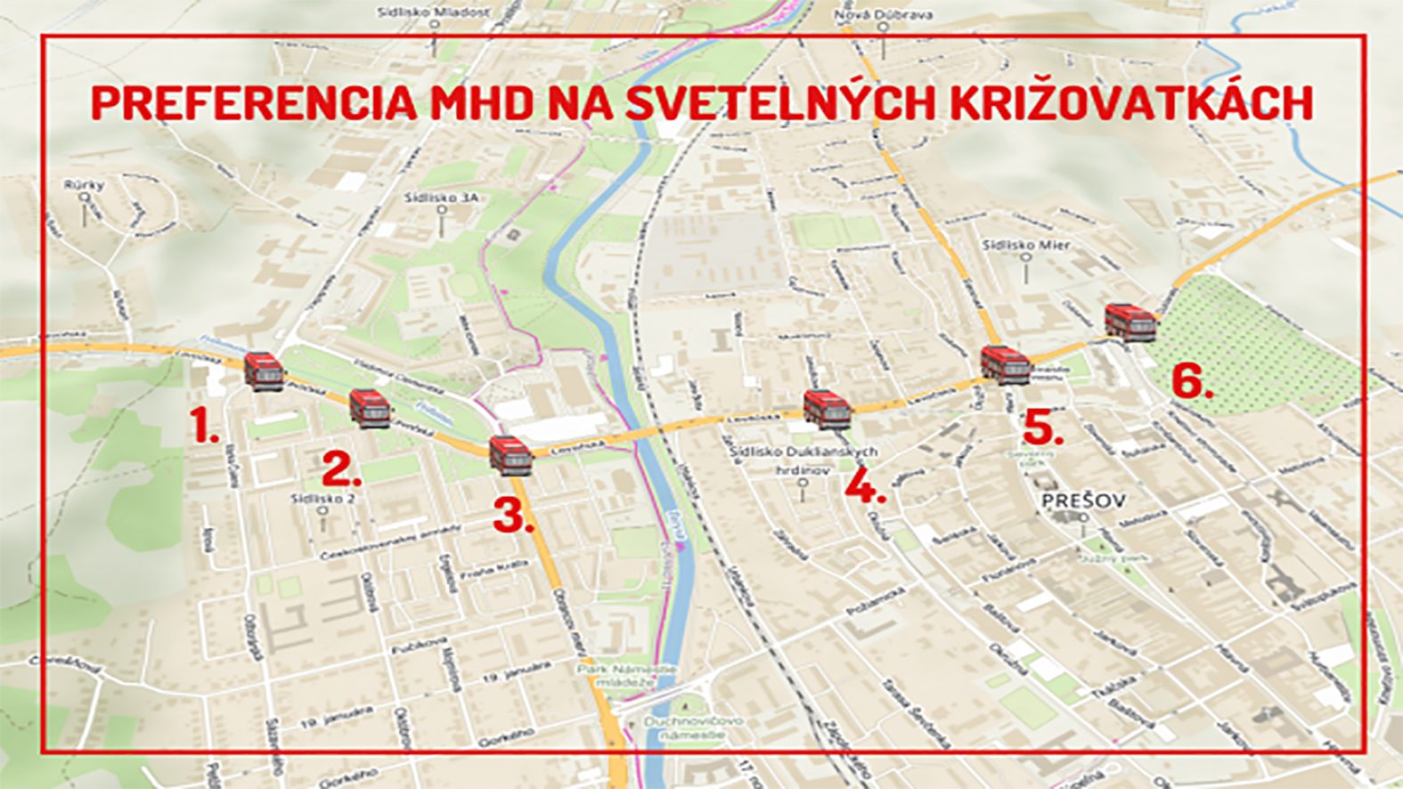MHD bude mať na križovatkách prednosť v jazde