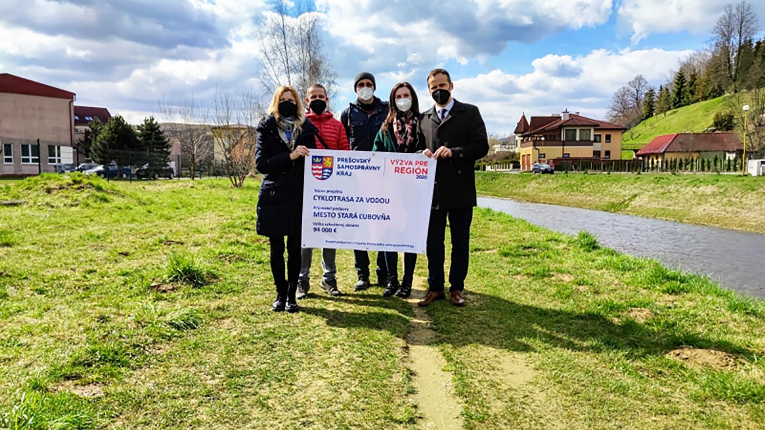 Stará Ľubovňa začína s výstavbou cyklotrasy pri rieke Jakubianka