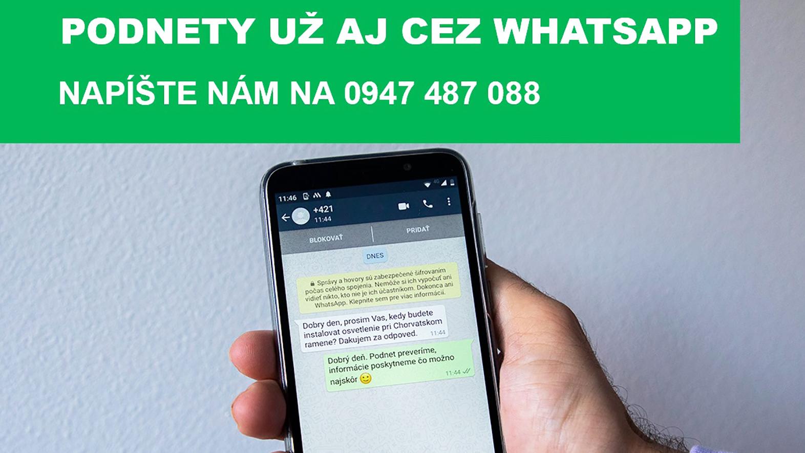 Petržalka už zbiera podnety od obyvateľov aj cez WhatsApp