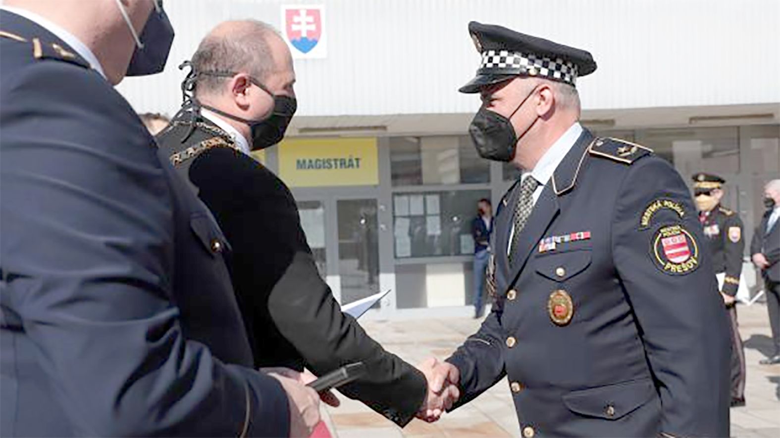 Náčelníka prešovskej mestskej polície ocenili v Košiciach