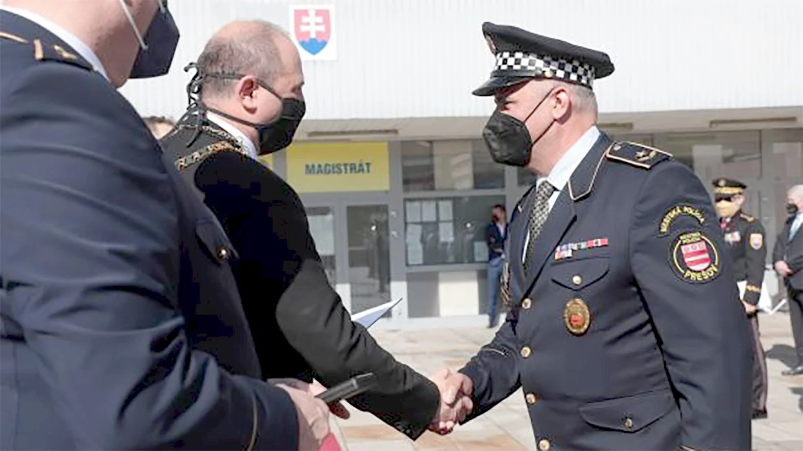 Náčelníka prešovskej mestskej polície ocenili v Košiciach