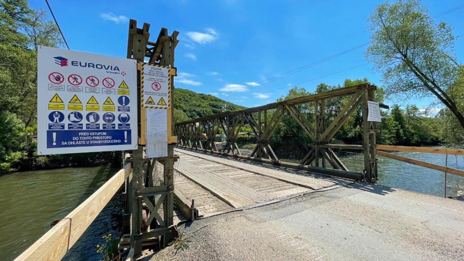 Práce na moste v Iliaši pokročili, čoskoro sa začnú dopravné obmedzenia