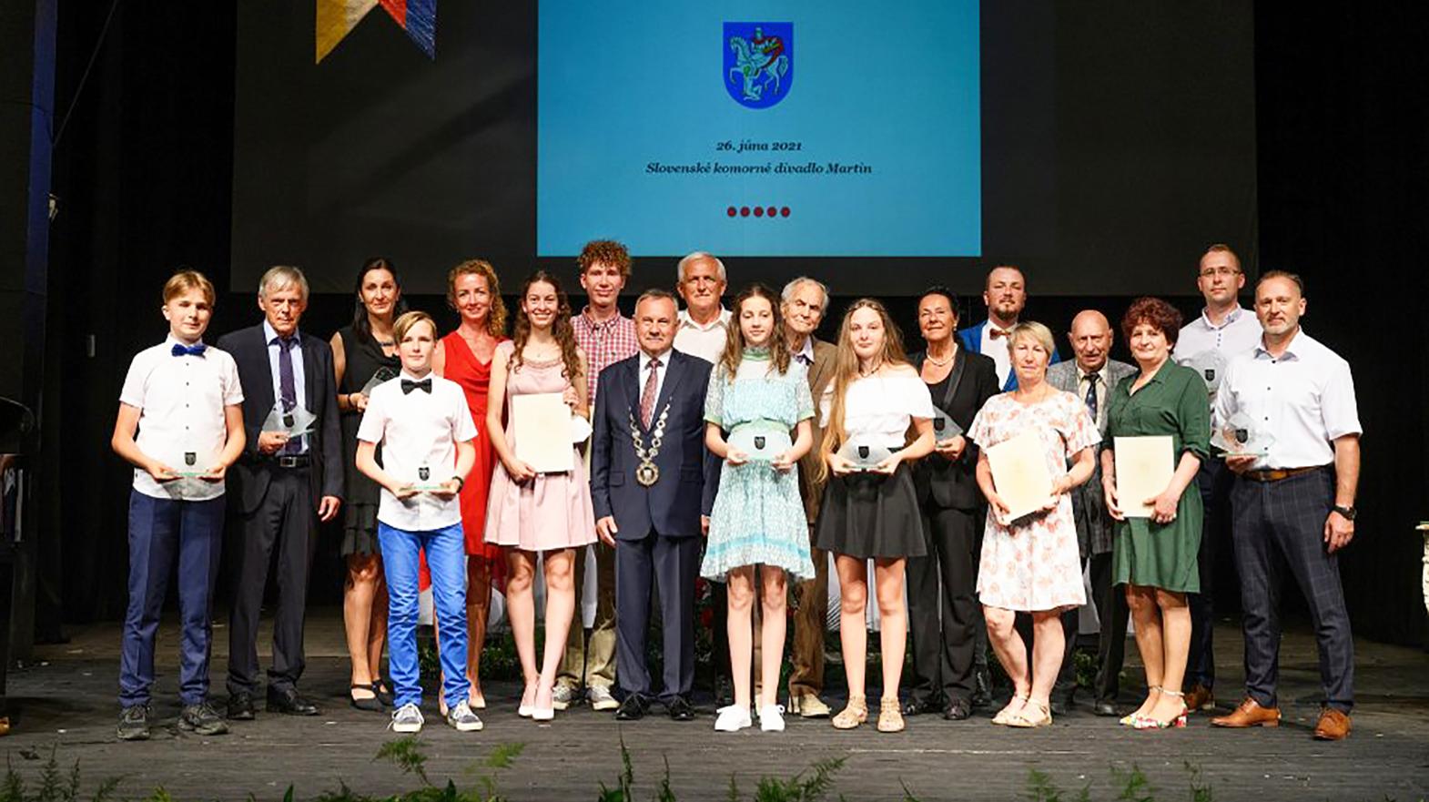 Mesto Martin ocenilo osobnosti a kolektívy za rok 2020