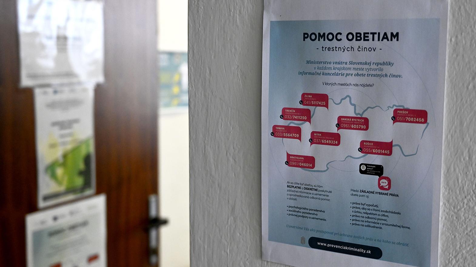 Pomoc pre obete trestných činov je diskrétna a bezplatná