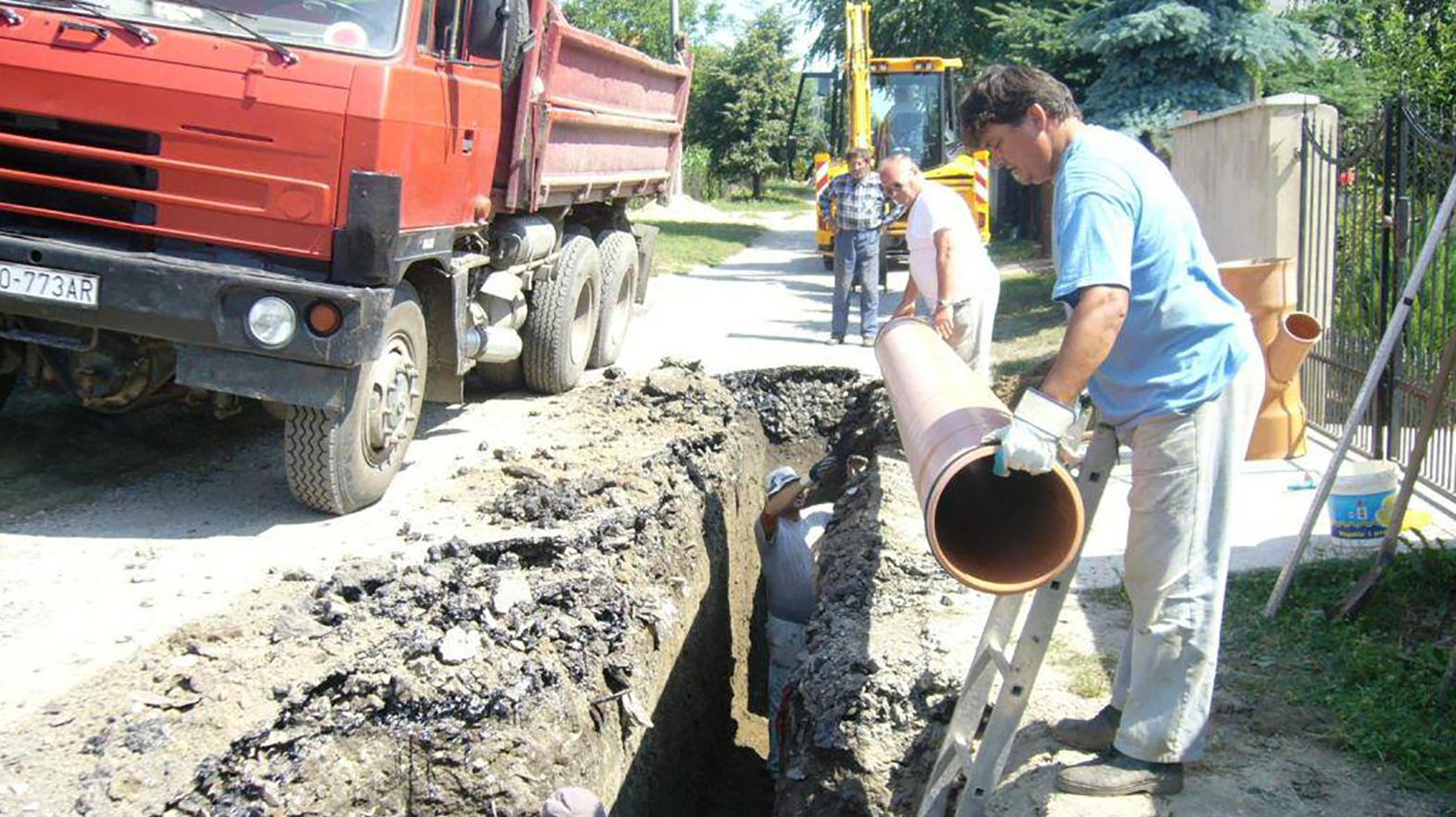 Výzva na budovanie verejných kanalizácií, ČOV a výstavbu verejných vodovodov
