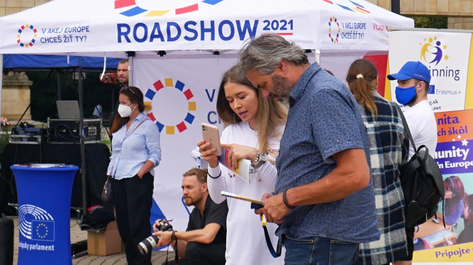 Príďte diskutovať o budúcnosti Európy do Prešova v rámci Roadshow 2021