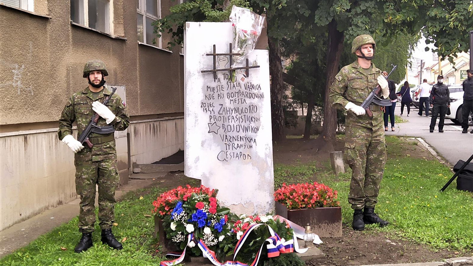 Aj v Prešove si pripomenuli 77. výročie Slovenského národného povstania
